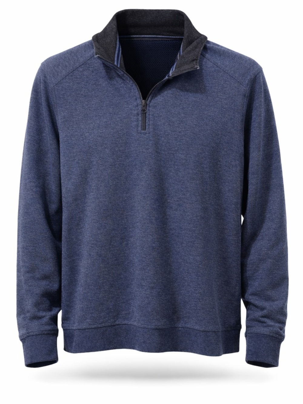 English Laundry 1/4 Zip Pullover Sweatshirt Men’s Large Blue Long Sleeve